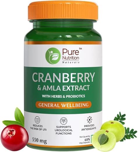 Amazon SENTA Pure Nutrition Cranberry Amla Fruit Extracts