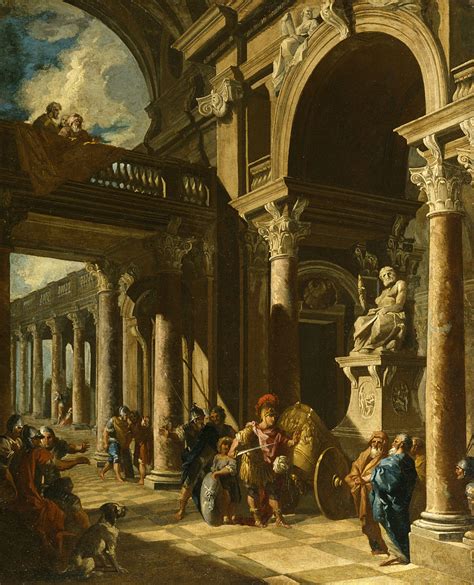 Alexander The Great Cutting The Gordian Knot Giovanni Paolo Panini