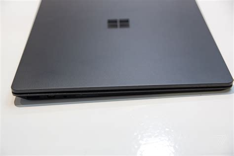 First look at Microsoft’s new matte black Surface Laptop 2 - The Verge