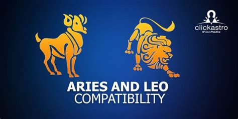 Exploring Fiery Passion Aries And Leo Compatibility