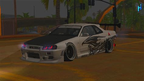 Share‼️ Nissan Skyline R34 Twin Turbo Gta Sa Youtube