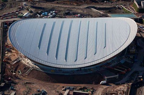 hopkins architects: london 2012 olympic velodrome construction