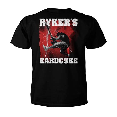 Rykers Hardcore T Shirt Rykers Bands Art Worx Merchandising