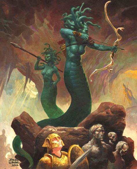 Brian Leblanc Perseus Vs The Gorgons Medusa Greek Mythology Greek