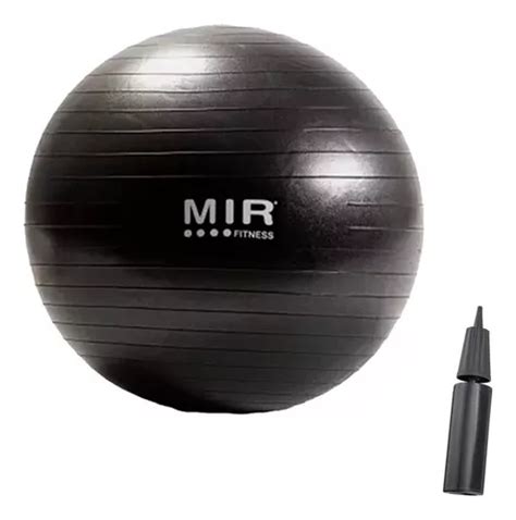 Pelota Pilates Cm Esferodinamia Medicinal Yoga Inflador Color