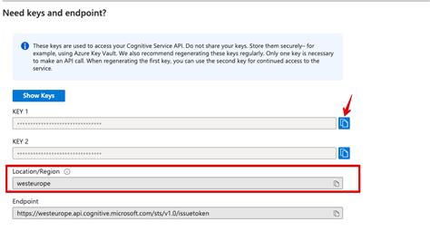 How To Get Microsoft Azure Text To Speech API Key Online Documentation