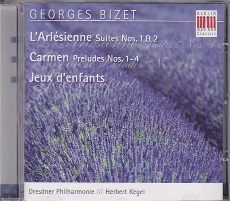 Cd Bizet L Arlesienne Suites Carmen Preludes Nos Jeux D