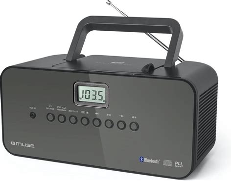 Muse M Bt Draagbare Radio Cd Speler Met Bluetooth Bol