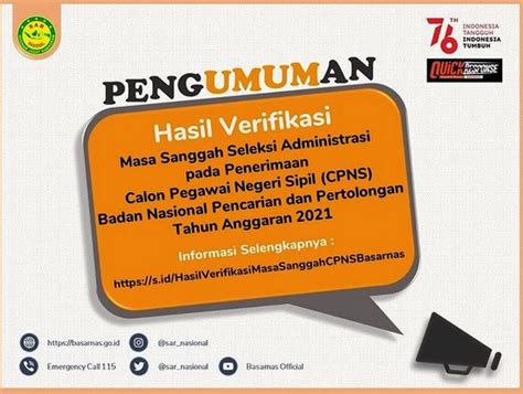 Hasil Sanggah Administrasi Cpns 2021 Diumumkan Ini Link Pengumuman