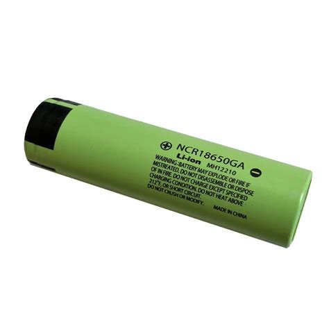 Panasonic NCR18650GA 3450mAh FLAT TOP cell - Battery 101