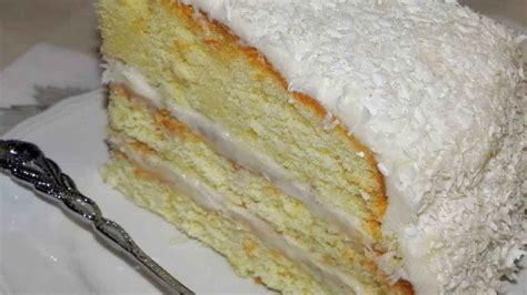 Gâteau crémeux à la noix de coco et au Philadelphia tellement bon et