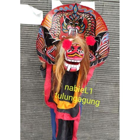 Jual Siap Kirim Barongan Kayu Bonus Gondel Dan Gongseng Klinting