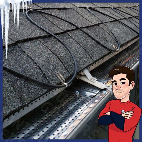 Heated Gutter Cable Installation Easy Heat Cables 49 Off