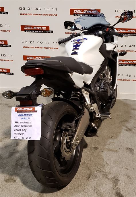 Honda Cbr F Abs Cm Moto Routi Re Blanc Billy