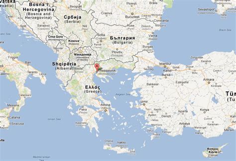 Thessaloniki Map