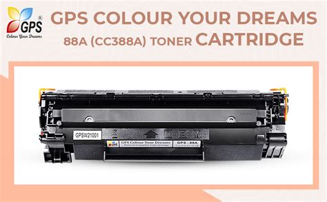 Gps Colour Your Dreams 88a For Hp Cc388a Toner Cartridge For Hp Laserjet P1007 P1008m1213nf