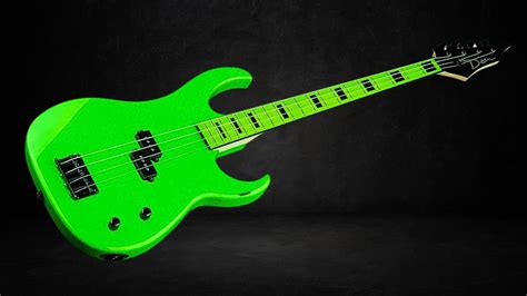 How Fun Is This Neon Green 80s Dream Of An Electric Bass From Dean Ultimate Guitar