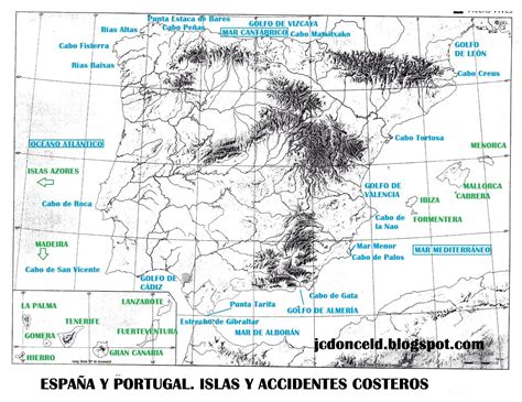 Historiaelpalo Mapas De Accidentes Geográficos De La Pi