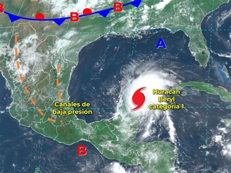 Diario Del Yaqui Huracán Beryl En Vivo Esta Será Su Trayectoria Y