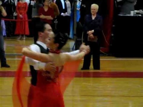 2012 MIT Open Ballroom Competition Intermediate Foxtrot Final YouTube