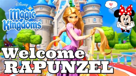 Welcome Rapunzel 💜 Disney Magic Kingdoms Gameplay Walkthrough Ep 248 Youtube