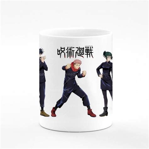 Jujutsu Kaisen Ceramic Coffee Mug Jujutsu Kaisen Merch Store