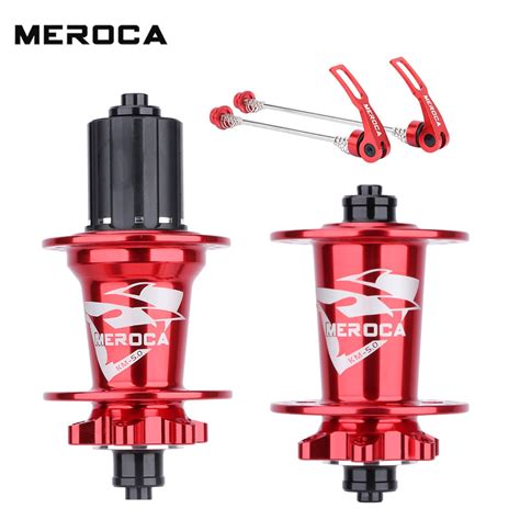 MEROCA Mountain Bike Hub 6 Pawls Sealed 5 Bearings Thru Axle Quick