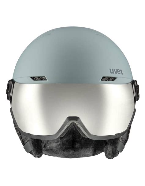 Uvex Wanted Visor Glacier Rhino Mat Men S Ski Helmets Snowleader