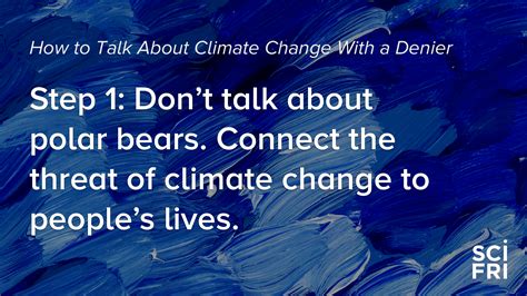 How to Talk About Climate Change With a Denier - Science Friday