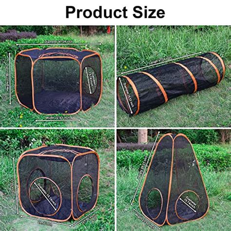 6 In 1 Outdoor Cat House Tent With Tunnels For Indoor And Outdoor Cats