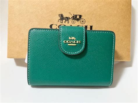 Yahooオークション Coach コーチ 財布 二つ折り財布 メンズ レディ