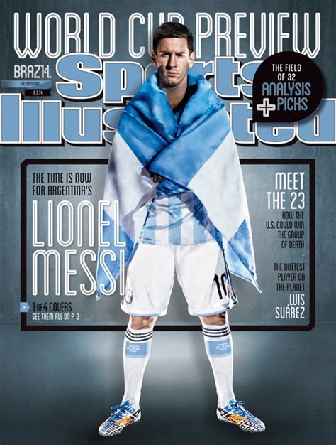 SI World Cup Preview Issue Cover: Argentina's Lionel Messi - Sports ...