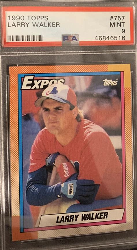 Auction Prices Realized Baseball Cards 1990 Topps Larry Walker