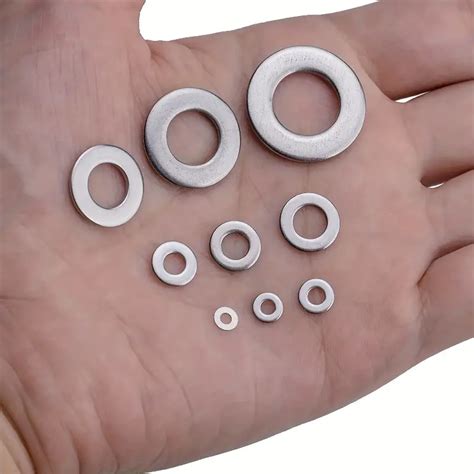 304 Stainless Steel Flat Washers Screws Bolts Washers Temu