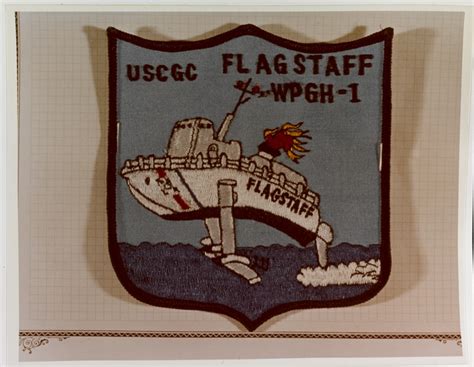 Nh 88129 Kn Insignia U S Coast Guard Cutter Flagstaff Wpgh 1