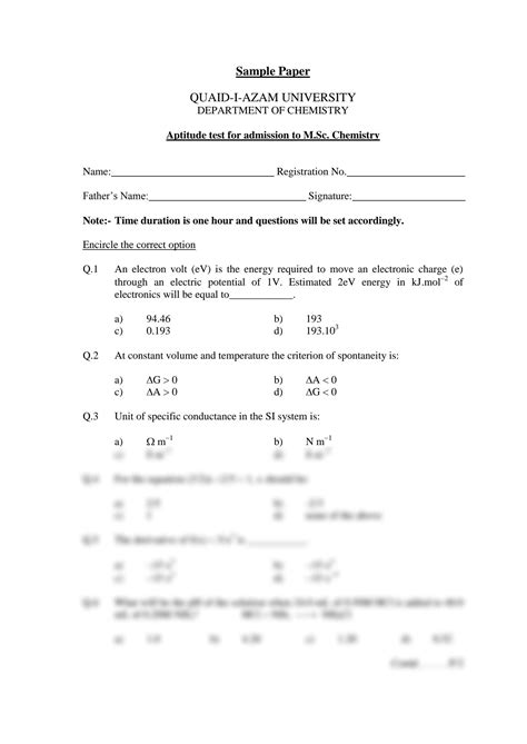 Solution Msc Chm Test Studypool