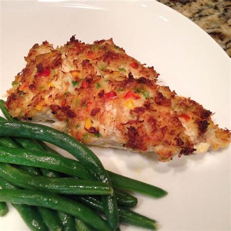 Crab Crusted Grouper Recipe Crab Recipes Healthy Grouper Recipes Seafood Recipes