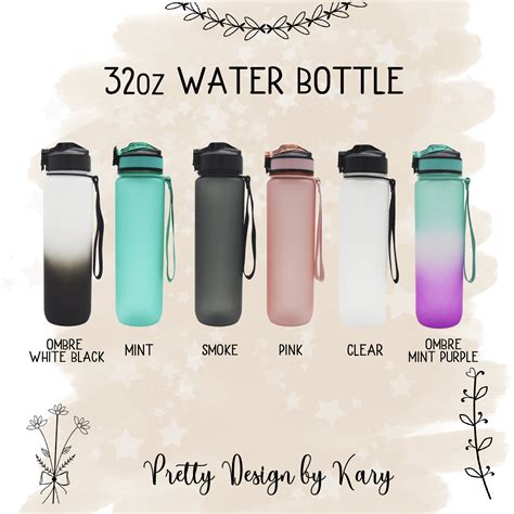 Butterfly Water Bottle Butterflies Water Bottle Butterfly Etsy