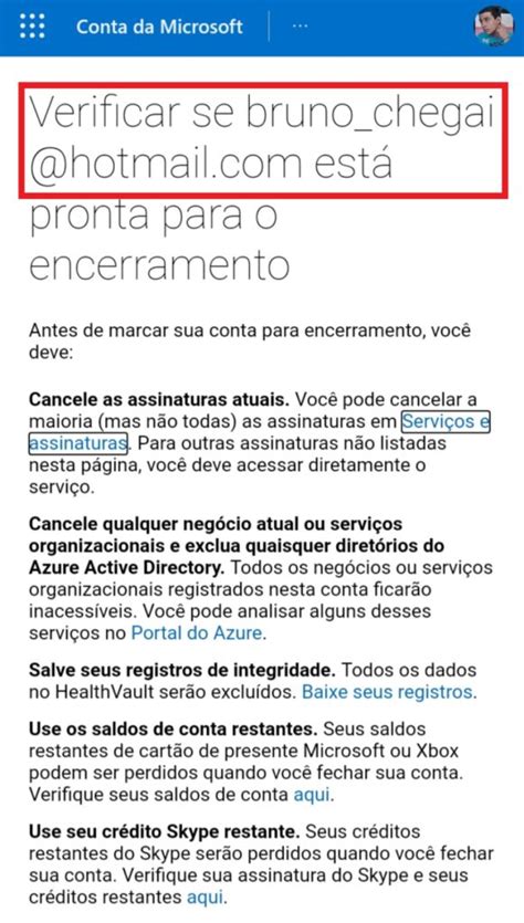 Como Excluir Uma Conta Hotmail