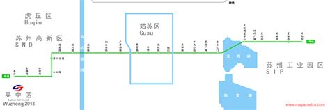 Metro Map of Suzhou