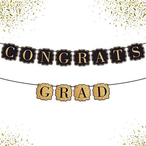 Amazon Katchon Congrats Grad Banner No Diy Feet