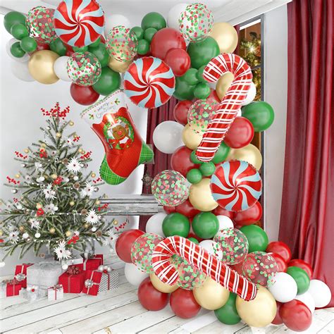 Green And Red Party Decorations