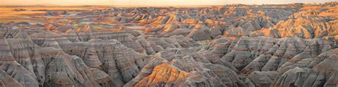 Badlands at Sunrise ("the Wall") - 28"x108" - NICK SAVIDES