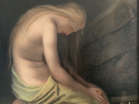 Ritrovata La Maddalena Penitente Dipinto Perduto Di Canova Treviso