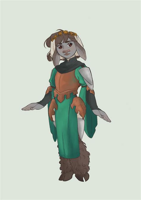 ArtStation - Regal Firbolg Piper Concept