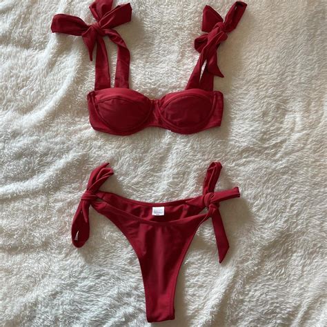 Strawberry Milk Mob Bikini Never Worn Originally Depop