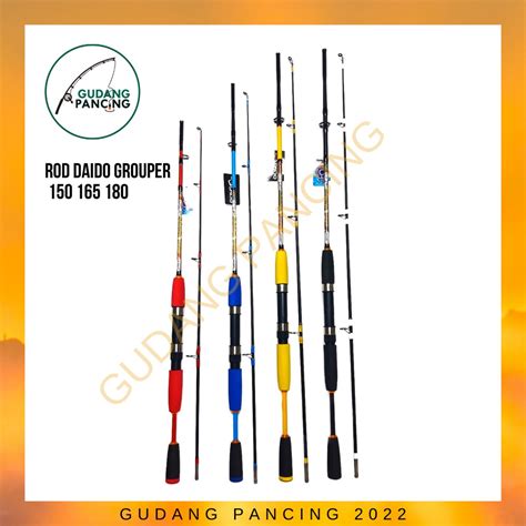 Jual Rod Joran Pancing Daido Black Grouper 150 165 180 JS Shopee