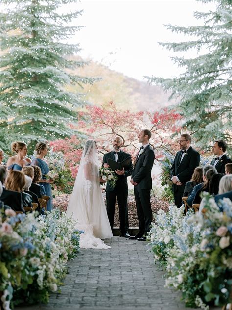 Luxury Black-Tie Wedding at St. Regis Deer Valley | Outdoor Ceremony ...