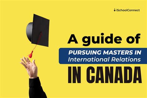 Masters In International Relations Canada Benefits And Programs