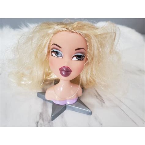 Mga Toys Bratz Head Gamez Cloe Styling Head Mga Blonde Hair And Brown Eyes Poshmark